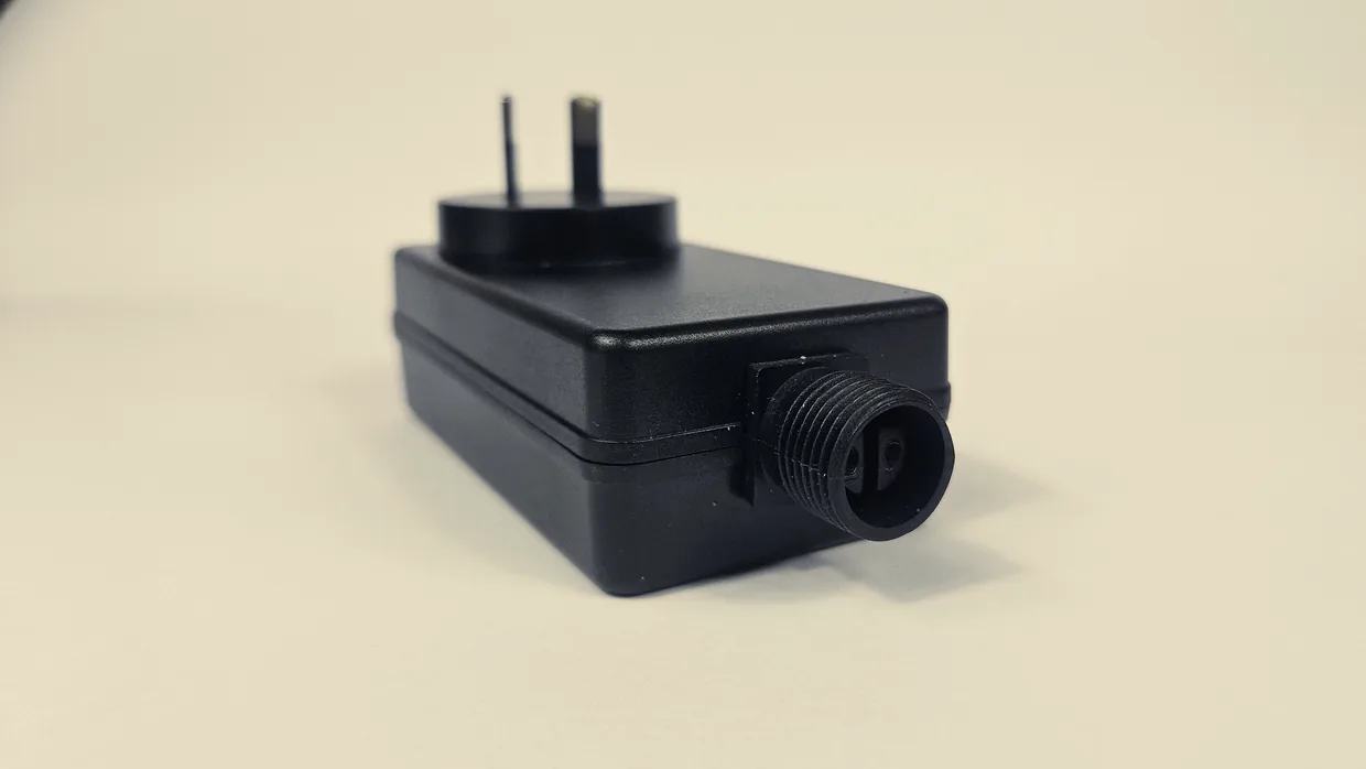 24V 3A indoor-rated power supply with Australian plug